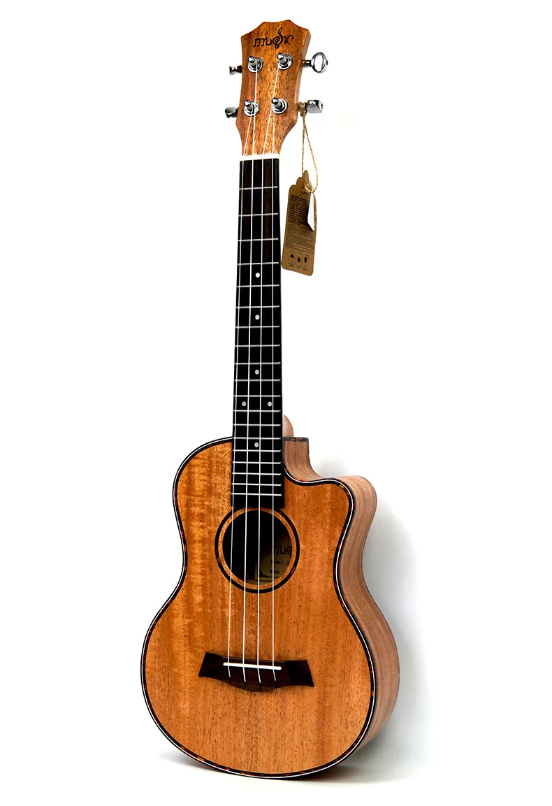 26 дюймов укулеле Гавайская 4 струны мини гитара красного дерева для начинающих