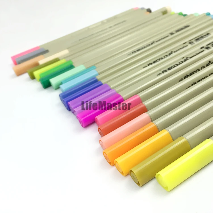 LifeMaster Finecolour Sketch Fine Liner 0,3 мм ручка для рисования отлично подходит для дизайна манги