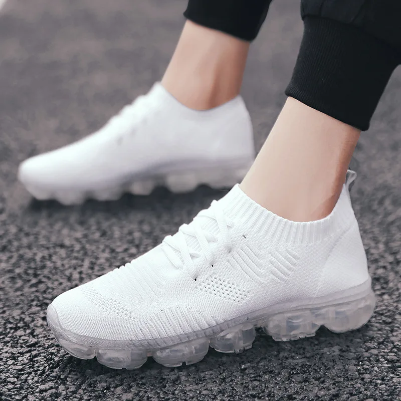 Мужская повседневная обувь из дышащего материала без шнуровки Tenis Masculino Adulto Chaussure