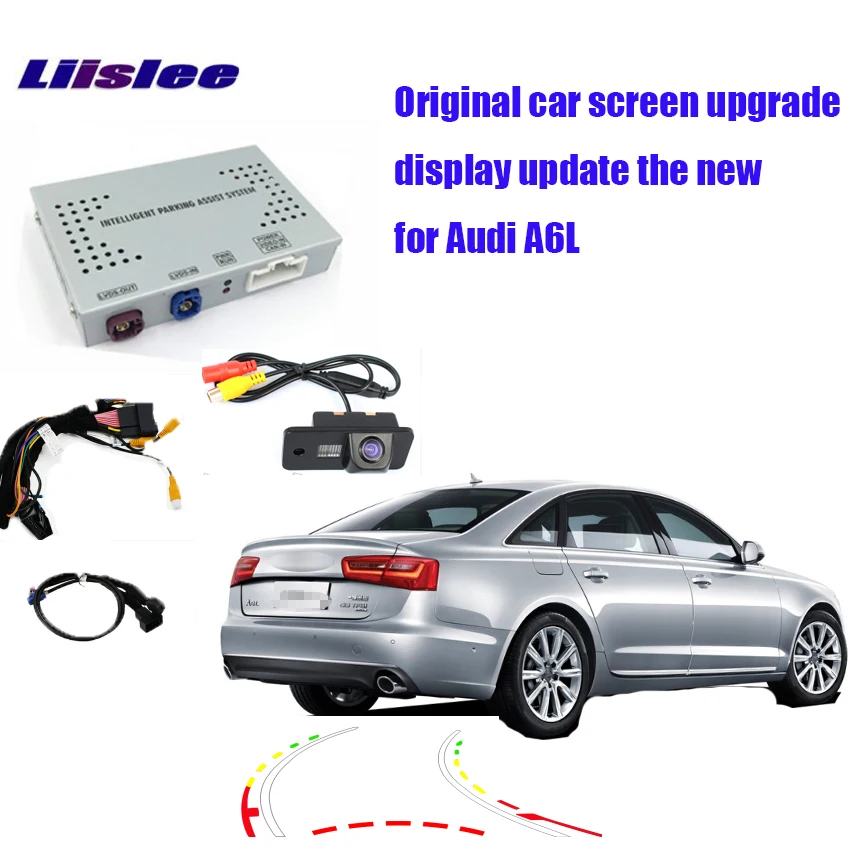 Liislee для Audi A6L интерфейс парковочной камеры оригинальный дисплей обновление