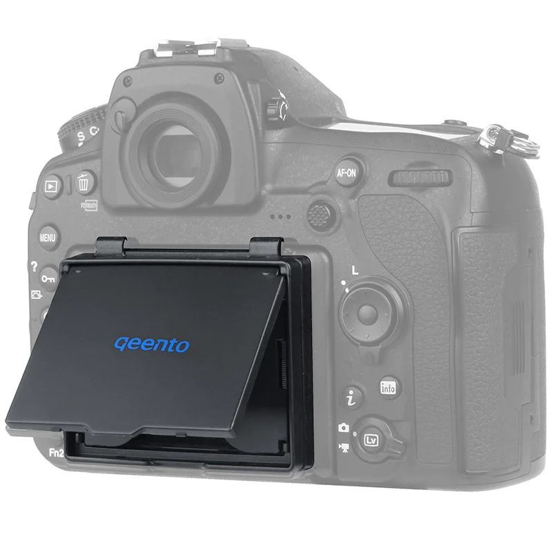 

qeento D850-q LCD Screen Protector Pop-up sun Shade lcd Hood Shield Cover for nikon D850 Digital CAMERA