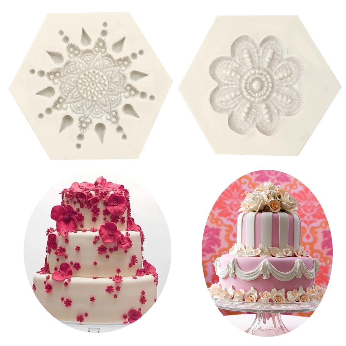 Силиконовая форма для печенья шоколада конфет цветов перьев глиняных форм