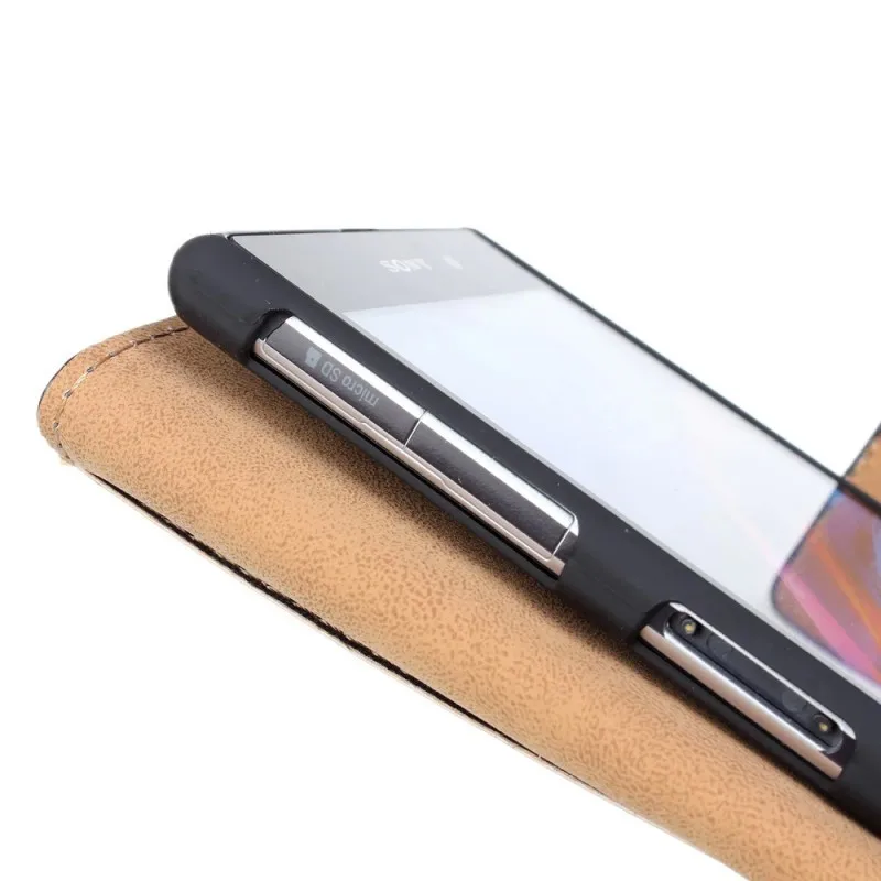 Для sony Xperia Z Ultra C6802 C6806 C6833 чехол s кожаный бумажник чехол для sony Z C6603 C6602 чехол для телефона Etui Capinha Capa