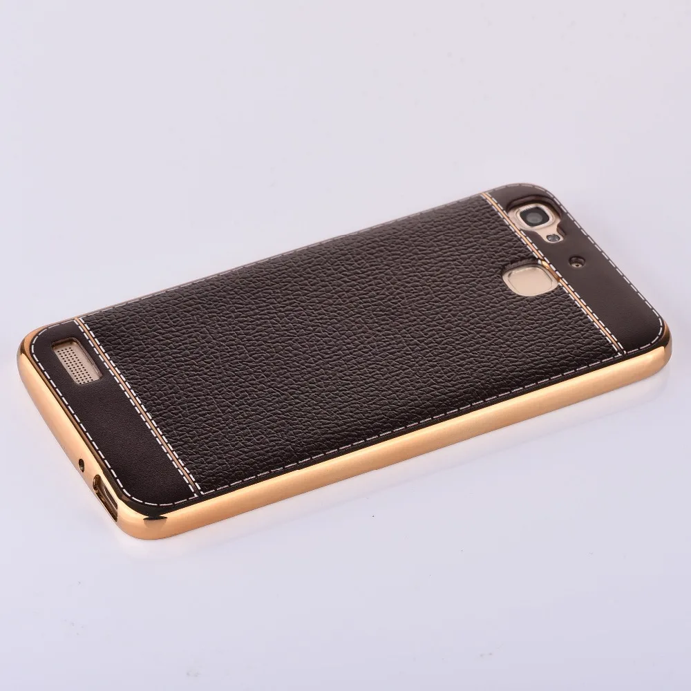 Litchi Texture 5.0For Huawei Gr3 Case For Gr 3 Enjoy 5S Cell Phone Back Cover |