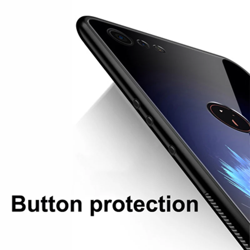 Чехол для Smartisan Nut U3 pro из закаленного стекла + Мягкая силиконовая задняя крышка U3Pro