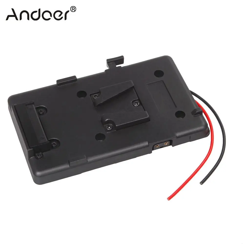Andoer аккумулятор задняя пластина адаптер для Sony V shoe Mount Lock Батарея Внешняя 2018