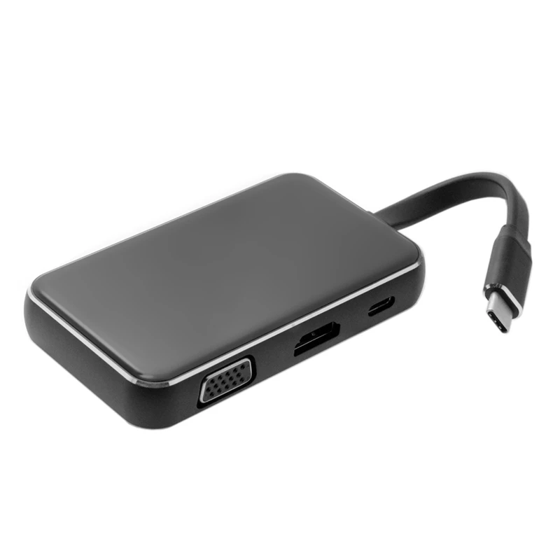 USB C 3 1 type к HDMI и VGA концентратор OTG Ethnernet зарядный адаптер док станции для нового