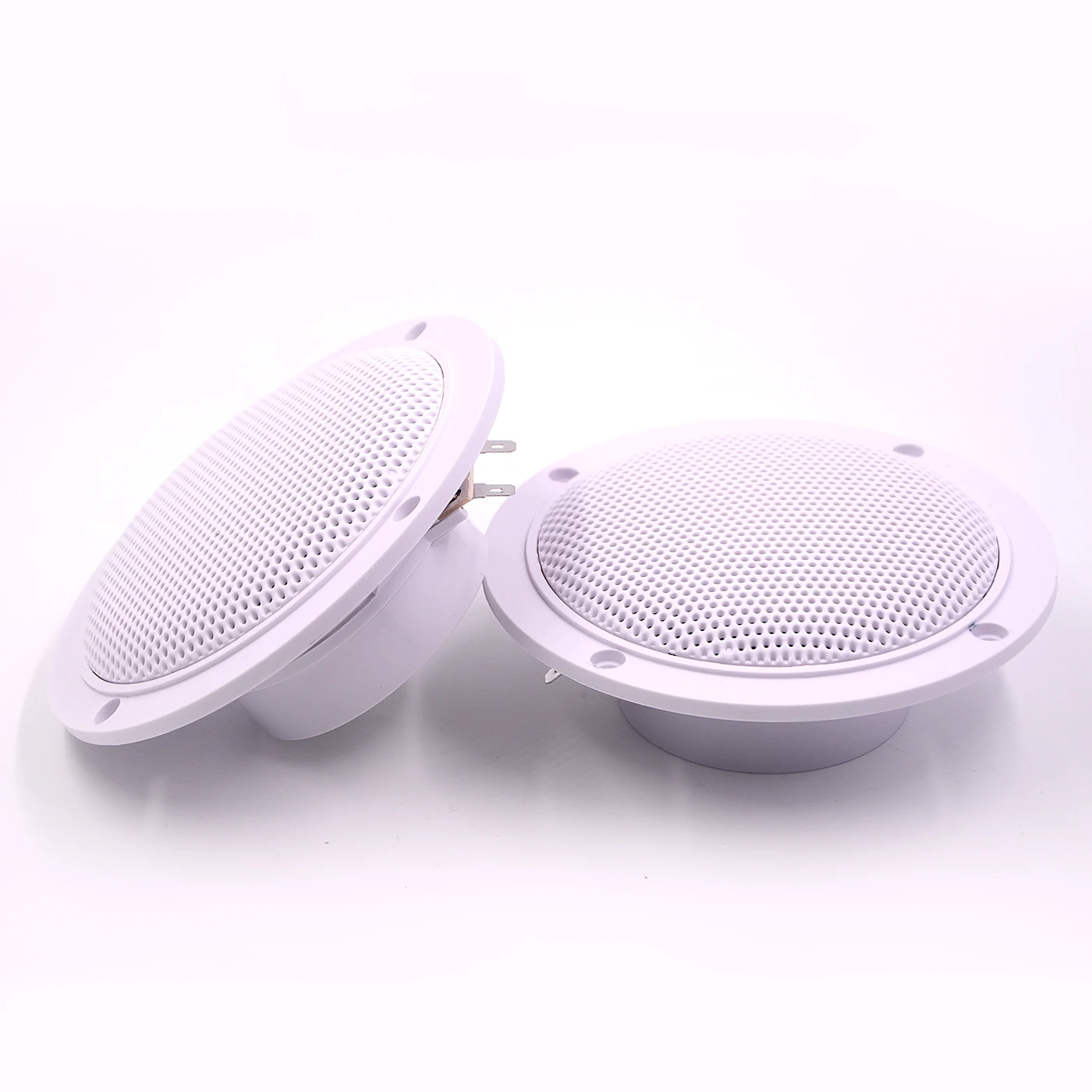 Guzare Водонепроницаемый морской радио аудио стереоресивер Bluetooth для лодки RV MP3 плеер+ 1 пара 4 ''белые колонки