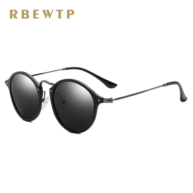 Мужские солнцезащитные очки RBEWTP в алюминиево магниевой оправе поляризационные