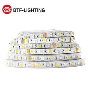 Лента светодиодная, 5 м, 60 светодиодный Довм, 300 светодиодный Дов, SMD 5050, смешанные цвета, RGBW, RGB + (теплыйхолодный белый), RGBWW, RGBCW, 5 контактов, 12 В постоянного тока, IP30IP65IP67