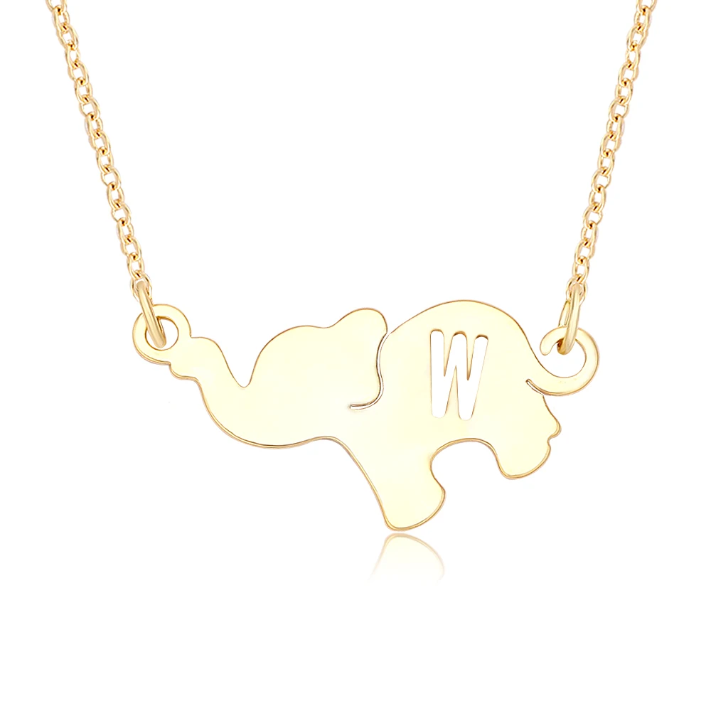 Пользовательских персонализированные имя ожерелье с подвесками инициалами в