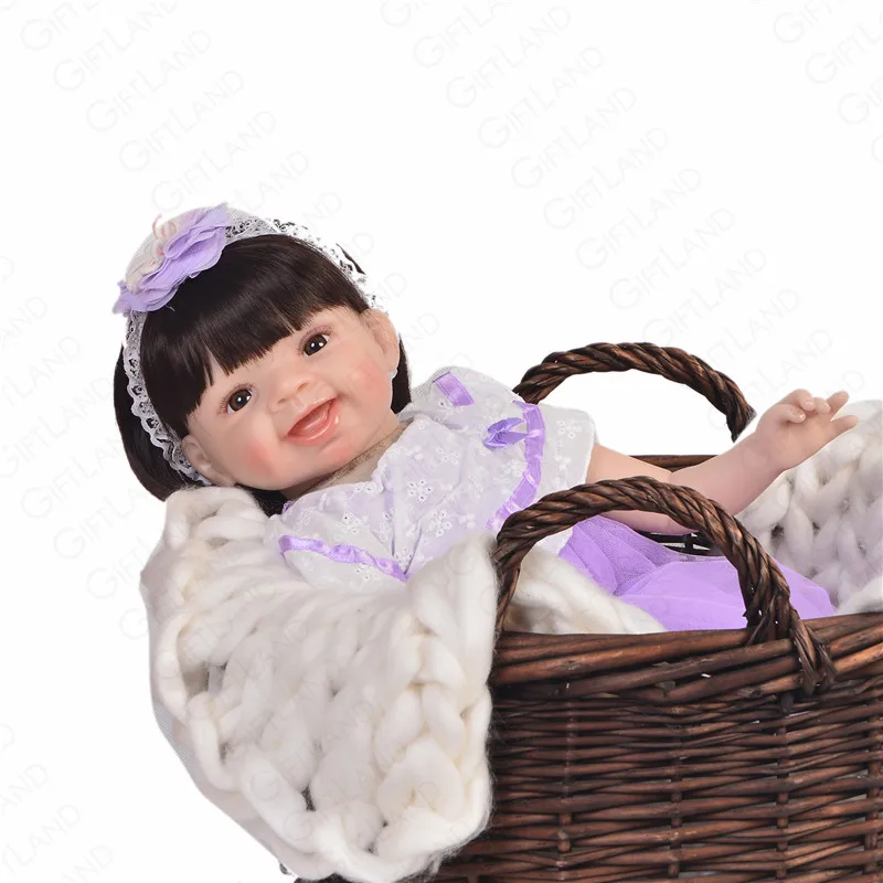 Reborn Baby Doll игрушка реалистичные Новорожденные Принцесса Виктория Bonecas Menina для