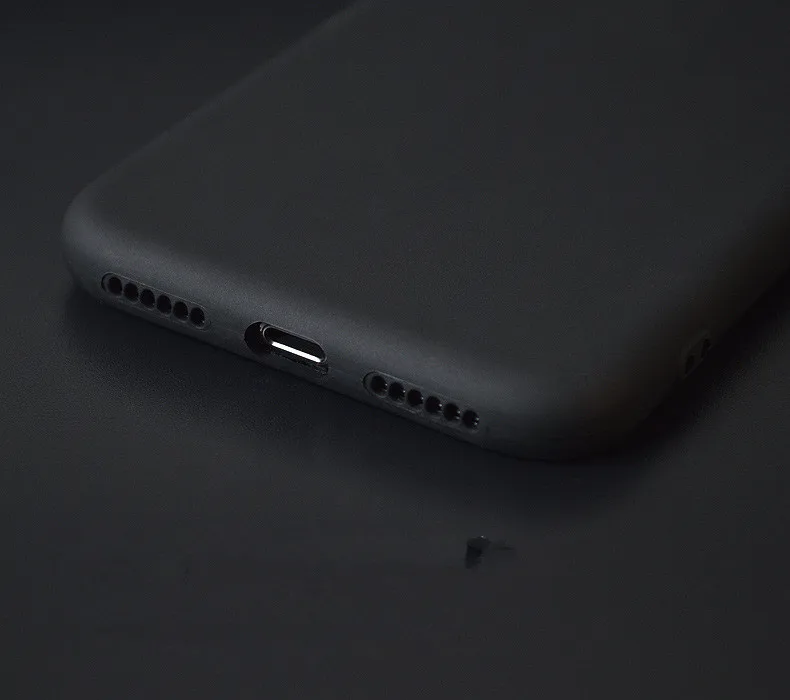 Blucub Мягкий чехол из ТПУ для iphone x 8 7 Plus ультра тонкая задняя крышка официальные