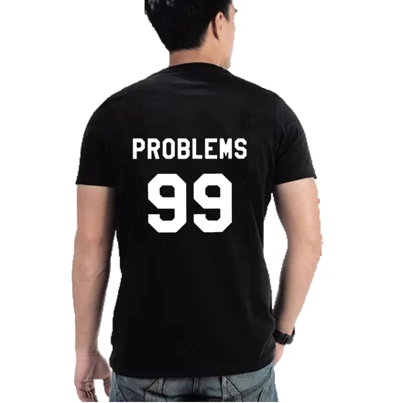 99 проблем футболка хип-хоп черный мальчик место проблемы Jay-Z Rap Футболка Slim Fit
