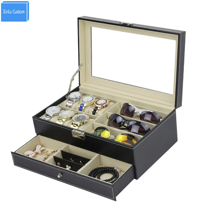 Двойной Слои ювелирные изделия браслет солнцезащитных очков собрать