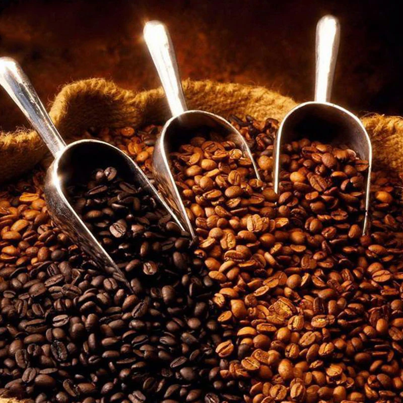 Трехразмерная алюминиевая ложка для льда ANHO зеркальная муки зеркальные кухонные