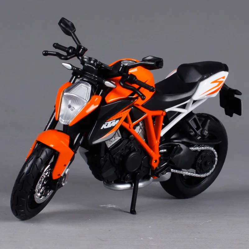 Maisto 1:12 KTM 1290 super duck R оранжевая модель мотоцикла литой мотоцикл для сбора 1/12 young 13065|