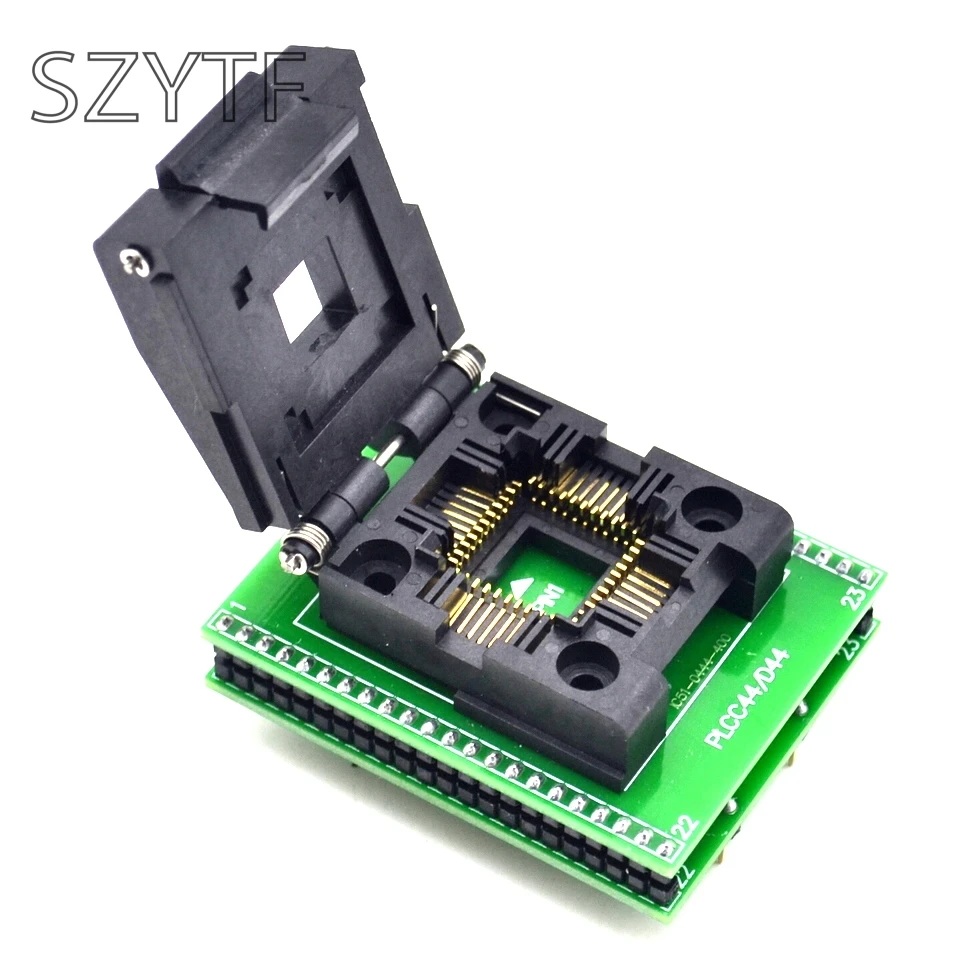Высокое качество Чип программист PLCC44 адаптер гнездо CNV PLCC MPU51 IC51 0444 400|sockets