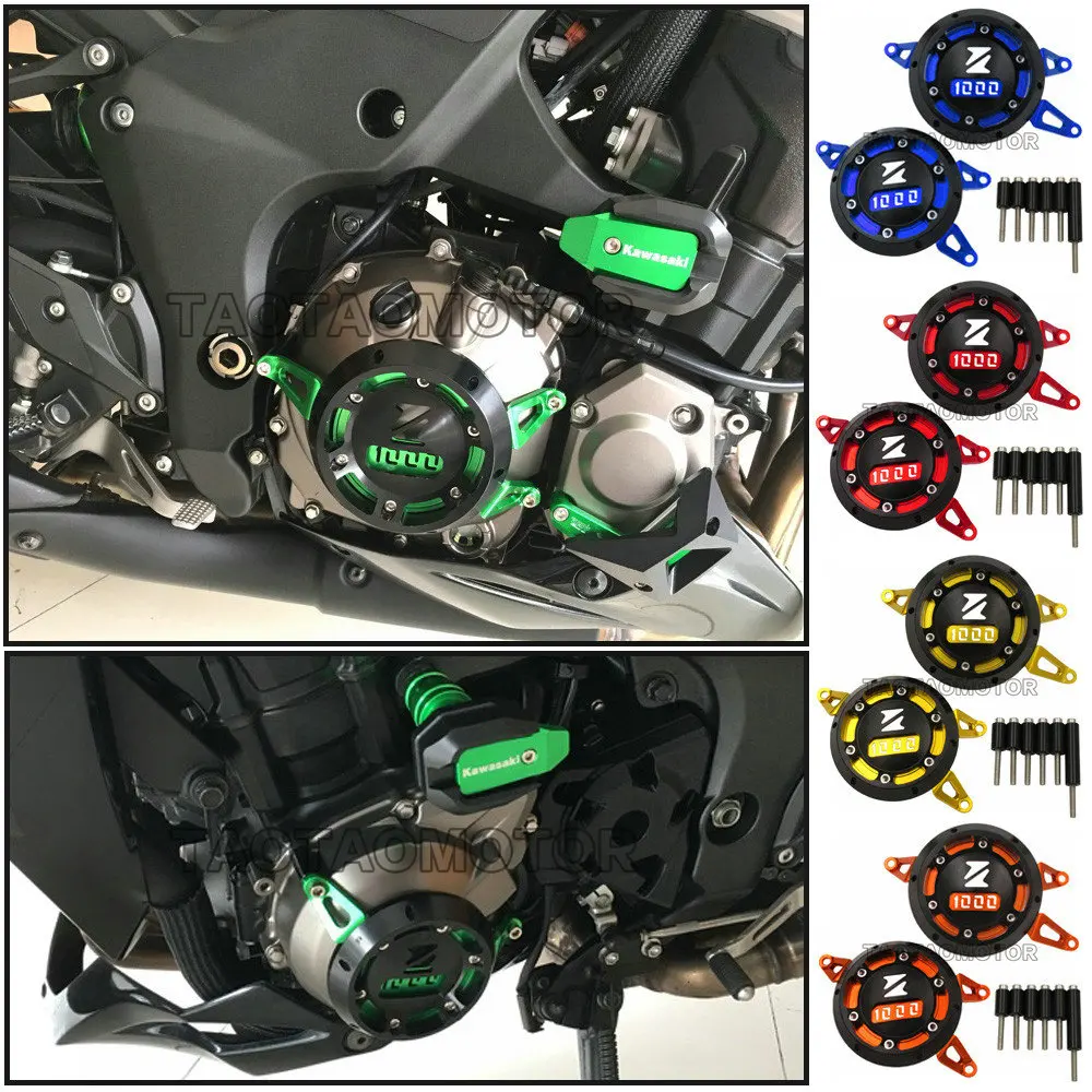 Алюминиевый защитный чехол статора двигателя мотоцикла для Kawasaki Z1000 Z1000SX 2011