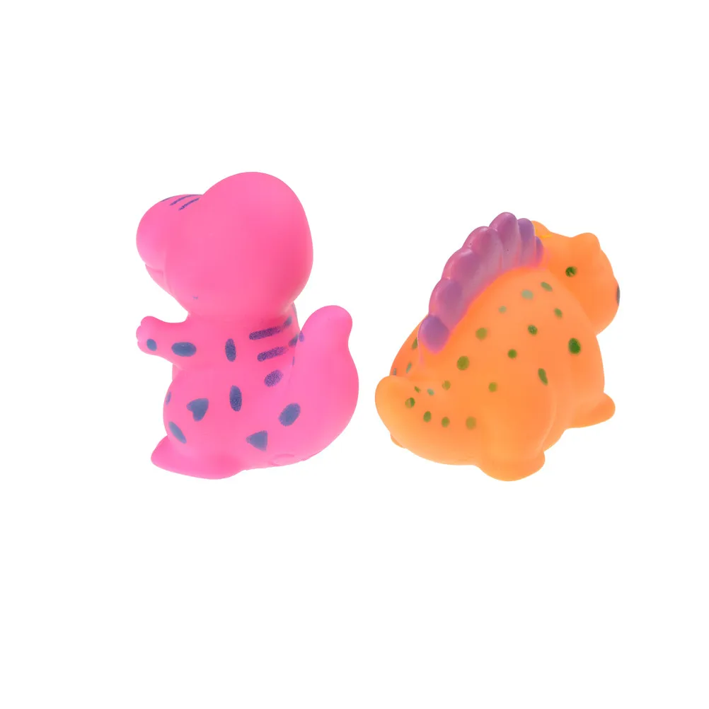 

6pcs/set Cute Squeeze Dinosaur Rubber Squeeze Healing Fun Kids Kawaii Toy Stress Reliever Decoration