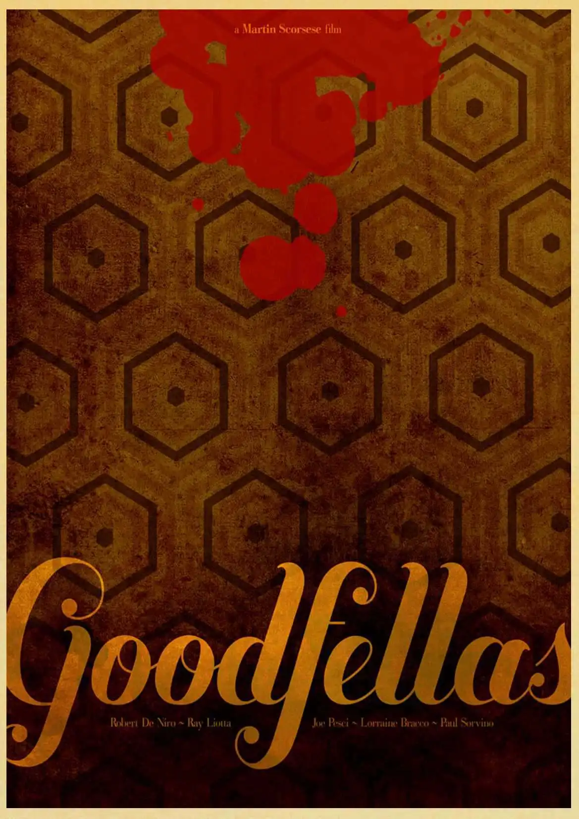 Винтажный Фильм Goodfellas Ретро плакаты крафт обои высокое качество живопись для домашнего декора наклейки на стену