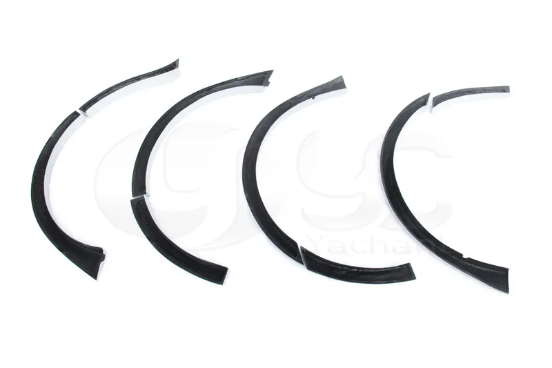 FRP стекловолокно комплект крыла 8 шт. подходит для 2009-2012 Golf MK6 GT R20 RZ RAZOR style Fender Flares