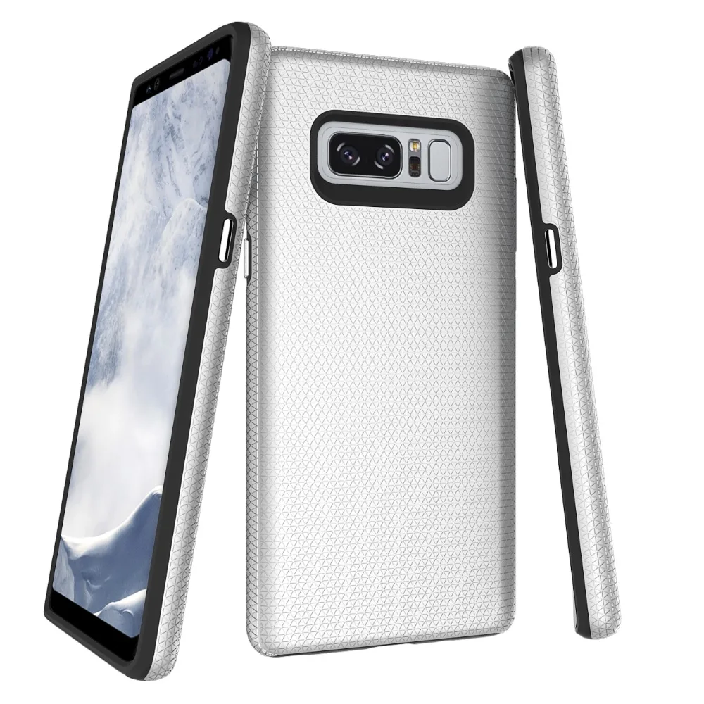 SjuzzyU антидетонационных силиконовый чехол для samsung Galaxy note8 плюс тонкий прозрачный