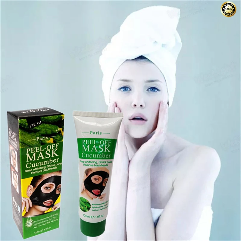 Маска для лица с натуральным огурцом средство очищения кожи удаления черных