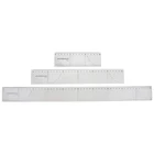 15, 30, 50 см, линейка для квилтинга, шитья, лоскутного шитья, выравниваемая линейка, кромка сетка для резки, ручной измерительный инструмент для шитья