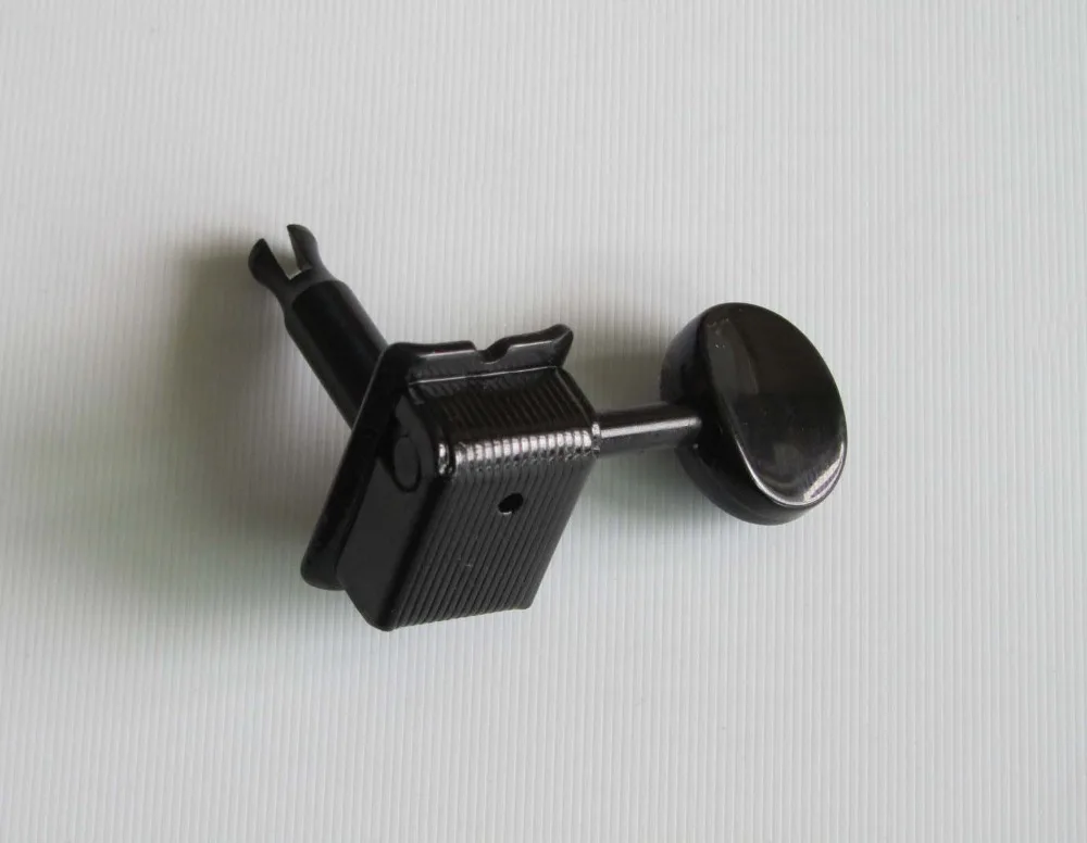 Винтажные Гитарные тюнеры с клавишами настройки для струнных телефонов черного