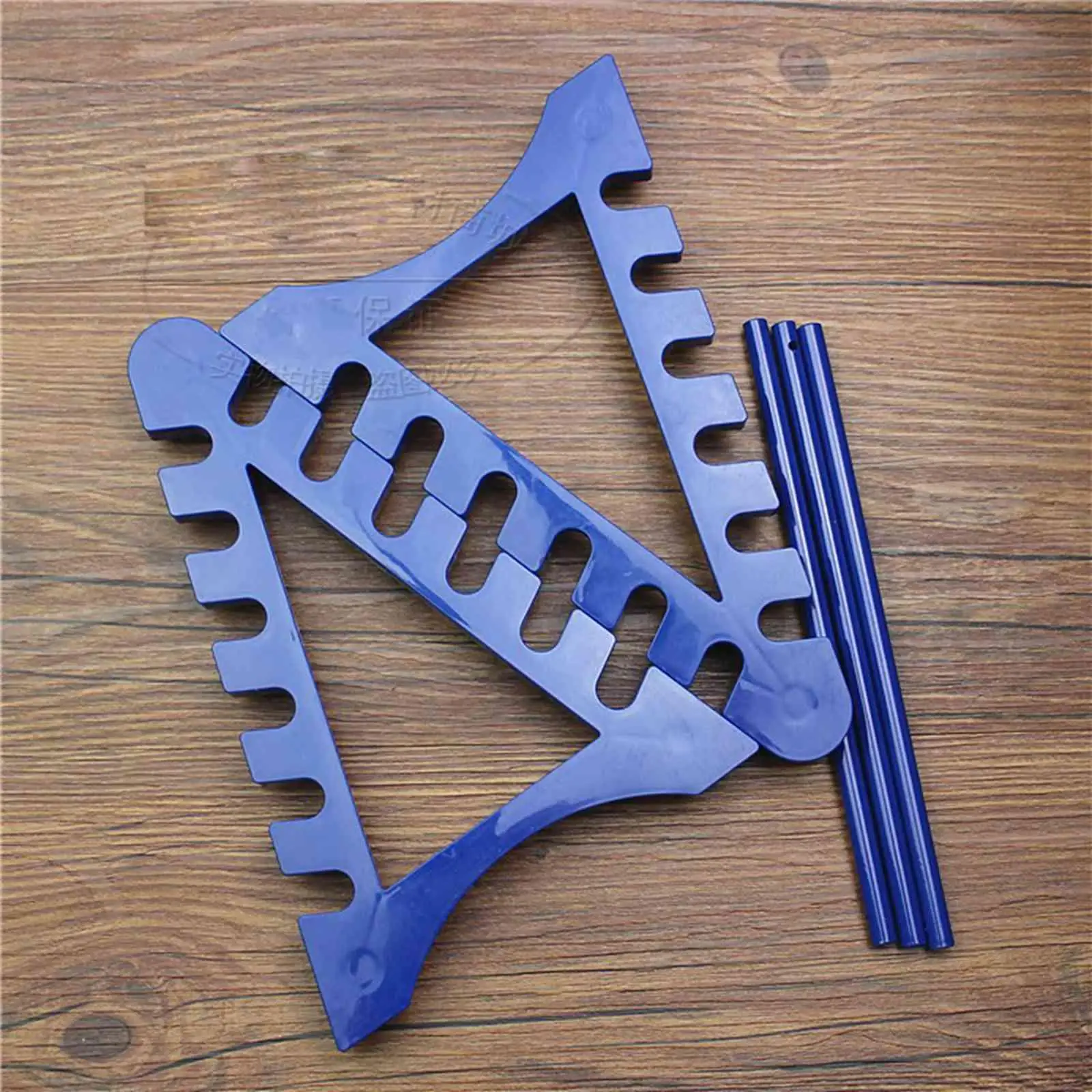 Белый/синий 12 отверстий PP Fit Tubes максимальный диаметр 11 мм пипетка рама Pipet Burette Rack