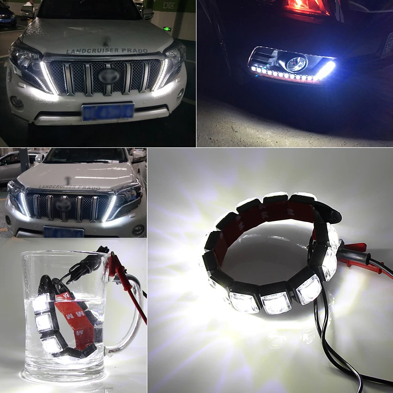 СВЕТОДИОДНЫЙ Автомобильный светильник дневного времени передняя