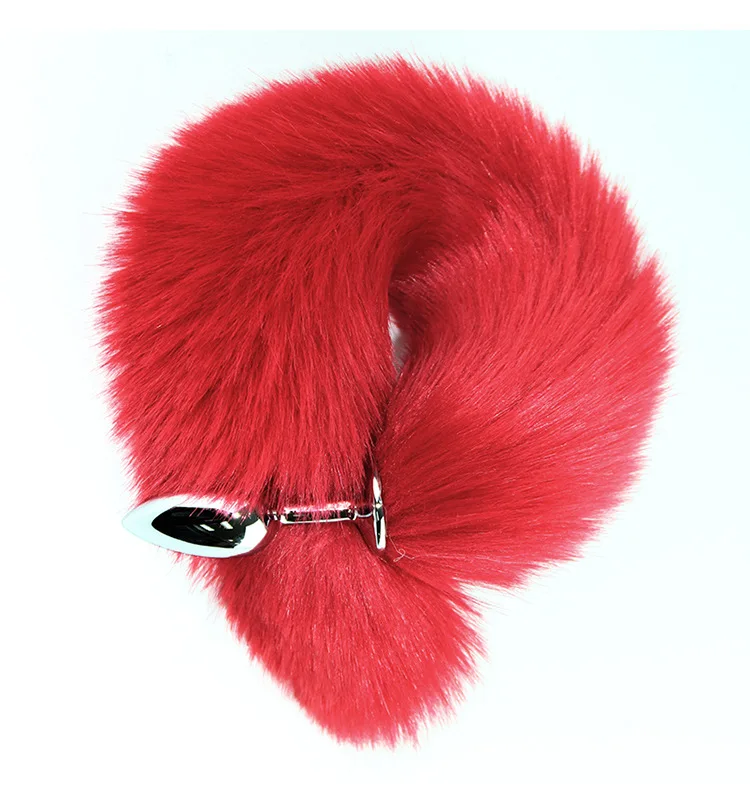 Эротические игрушки для взрослых анальная пробка с хвостом животный хвост