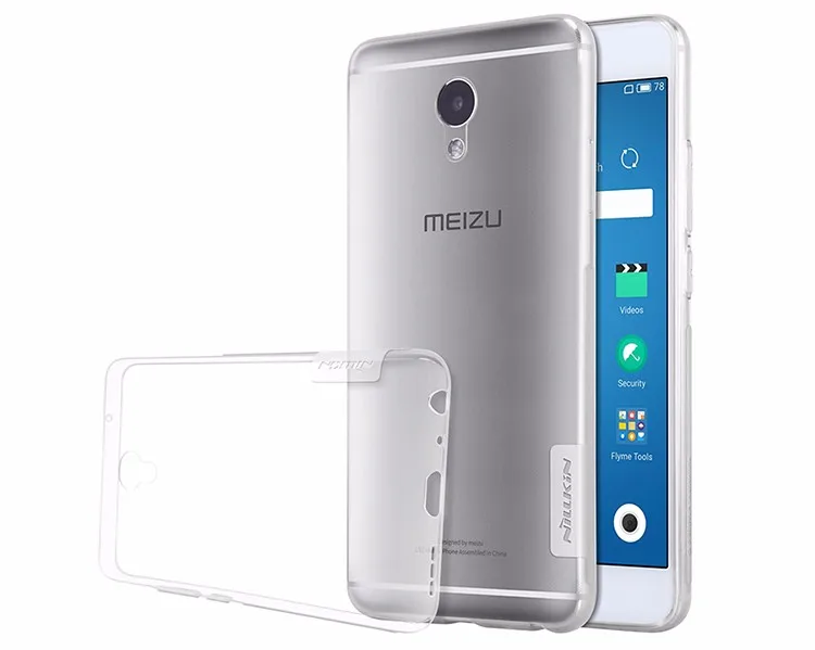 Meizu M5 Примечание чехол Nillkin Тонкий Прозрачный ПРИРОДНЫЙ Кристальный чехол ТПУ мягкий чехол для Meizu M5 Note чехол для телефона