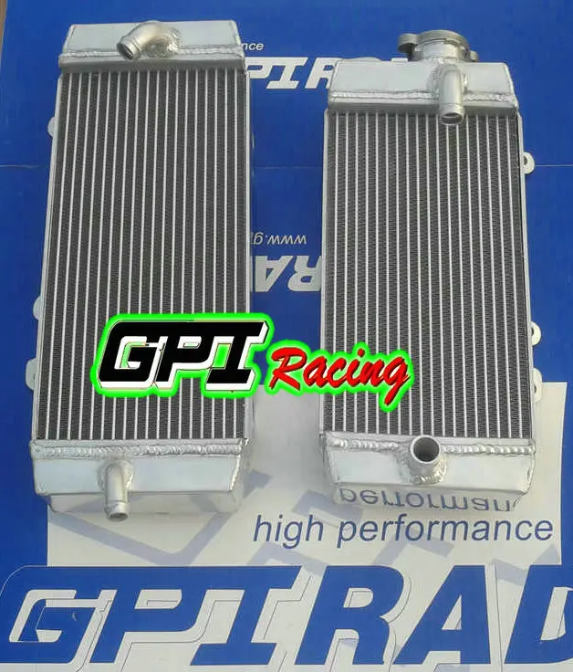 Алюминиевый радиатор для Honda CRF450 CRF450R CRF 450R 09-2012 10 11 12 2010 2011 2012 справа и слева GPI Racing