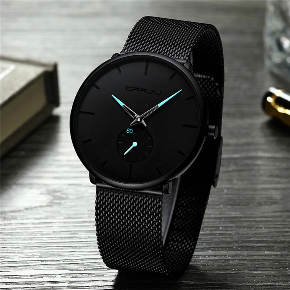 Relogio Masculino Топ бренд класса люкс модные мужские часы повседневные кварцевые