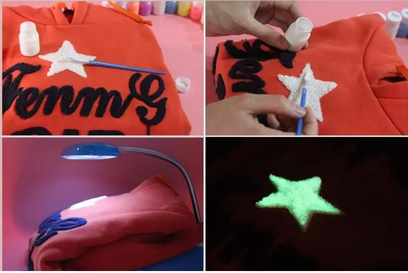 Hotting sele фосфоресцирующий лак для глаз DIY блеск фосфорное светящееся покрытие флуоресцентный пигмент светящийся в темноте украшение 20 г/шт