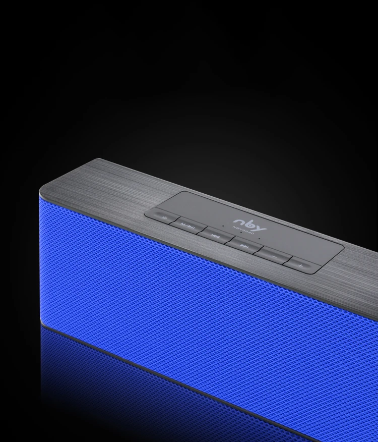 NBY-5540 Bluetooth динамик Портативный беспроводной громкий динамик s стерео звук 10 Вт система Музыка сабвуфер Колонка поддержка TF FM для телефона