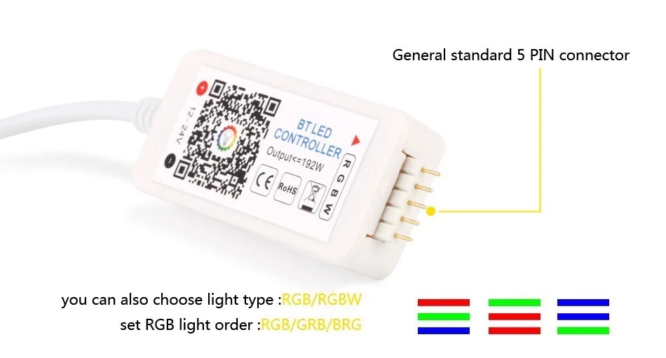 СВЕТОДИОДНАЯ лента SMD 5050 RGB лента 12 В 150 светодиодный s не водонепроницаемый гибкий веревочный шнур 44Key музыкальный Bluetooth WiFi контроллер