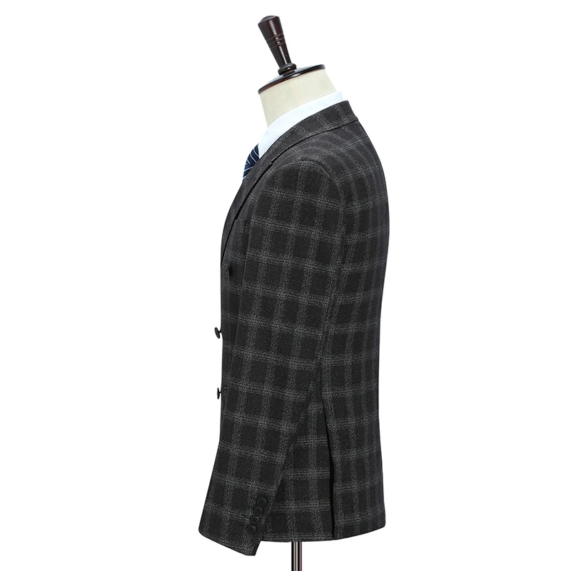 Новое поступление 2017 стильный мужской костюм из элитного бутика деловой