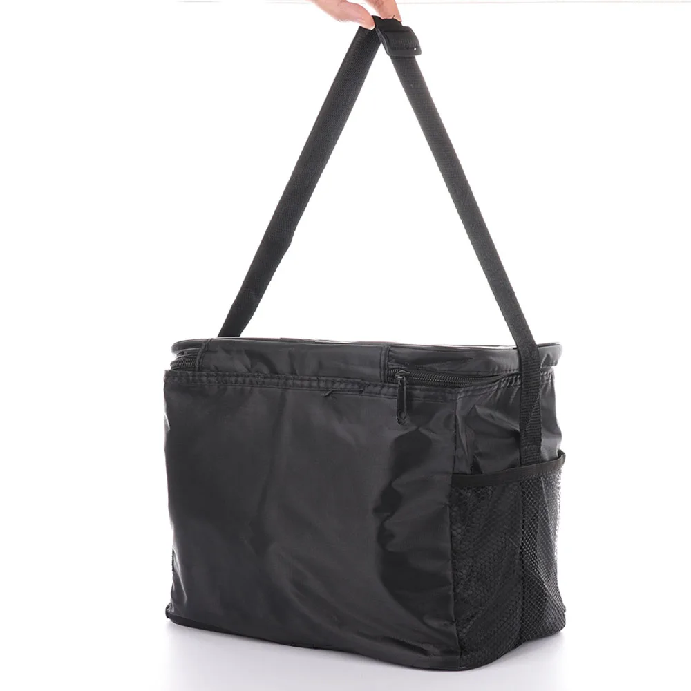 Сумка холодильник для пикника складной термос из алюминиевой фольги большой