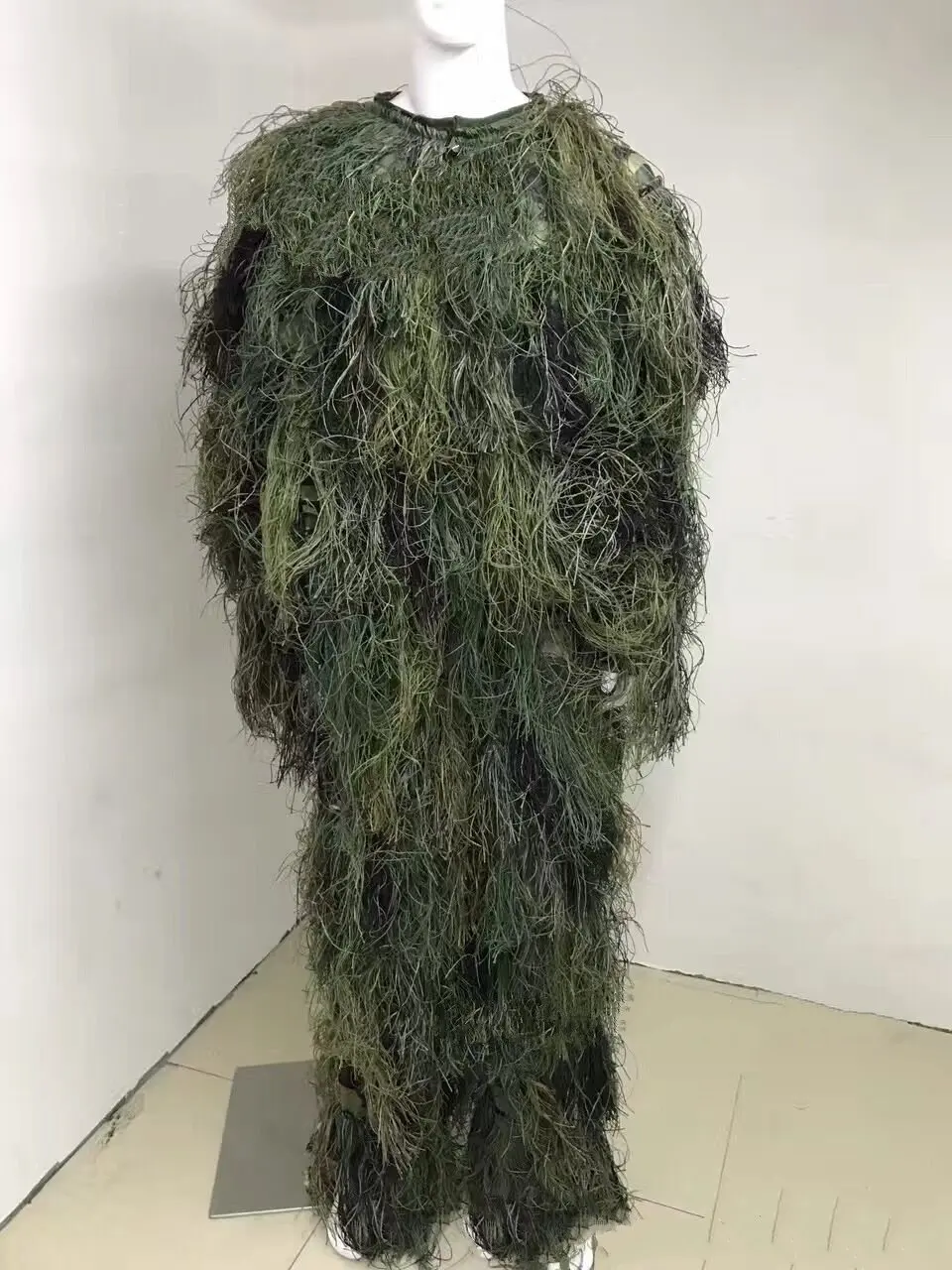 Регулируемый камуфляжные костюмы Новый мужской 3D Универсальный лесной одежда
