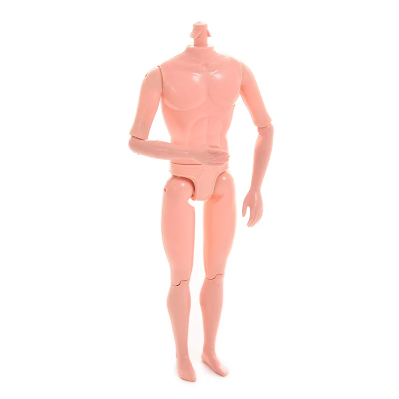 1PC Doll without Head Male Naked Body Necessary For Baby Dolls DIY All Joints Moveable Boy Toy | Игрушки и хобби