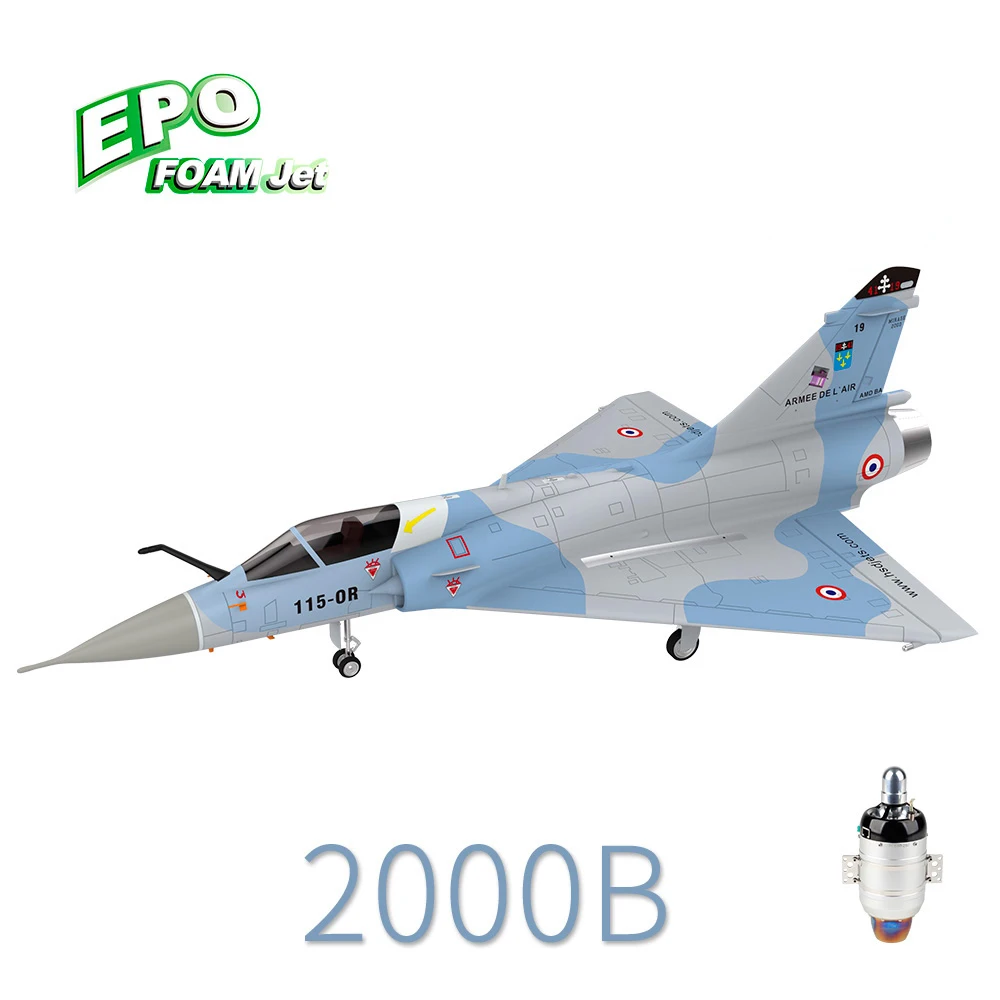 MIRAGE 2000 пена RC реактивный камуфляж самолет 6/K60 турбинный двигатель Береговая охрана живопись RC фиксированное крыло Jetcat самолет PNP/ARF
