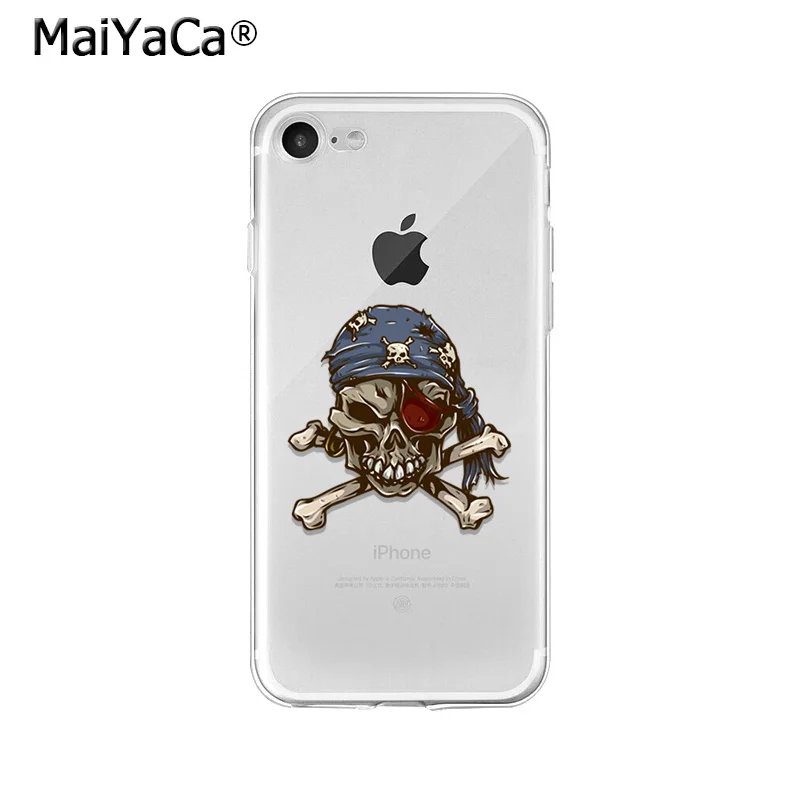 MaiYaCa мягкий чехол для телефона из ТПУ в стиле ретро с черепом и скелетом iPhone X XS MAX 6