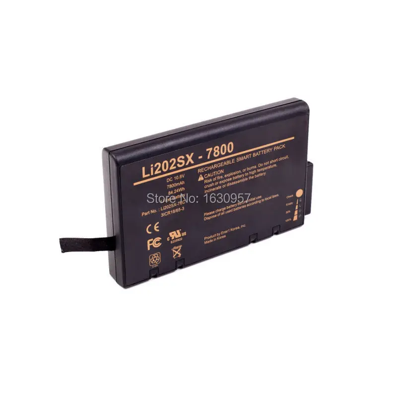 Высококачественная импортированная батарея Li202SX для TSI DustTrak DRX 8530 8530EP 8533 8534 8533EP