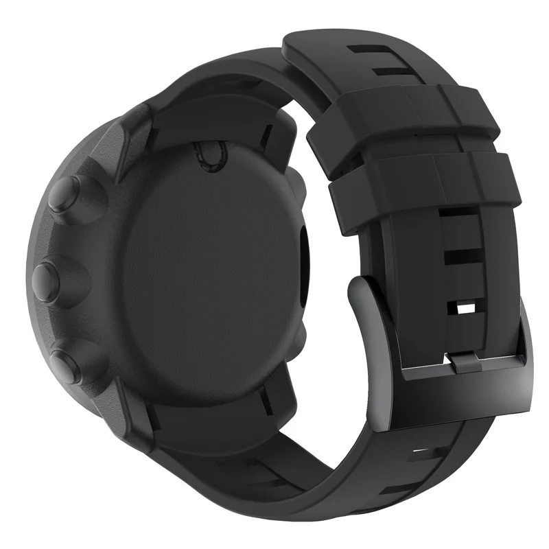 Ремешок для Suunto Ambit 3 вертикальный, 24 мм мягкий силиконовый сменный Браслет для Suunto Traverse Alpha Spartan