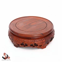 south america rosewood jade vase rotation solid wood carving handicraft mahogany base household act the role ofing is tasted