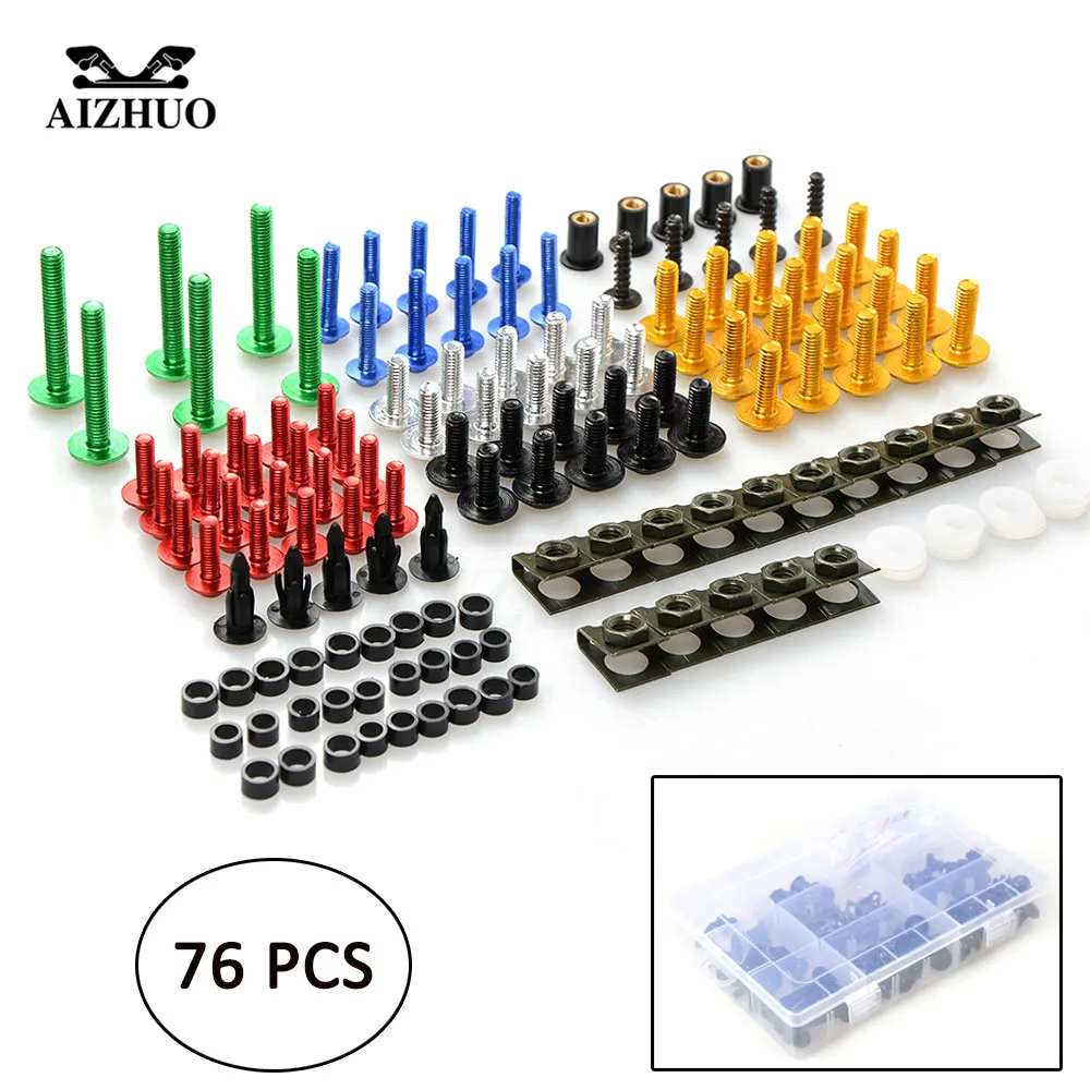 Болты обтекатели для мотоцикла гайки скутера болты зажимы винтовые EXC EXCF 125 250 450