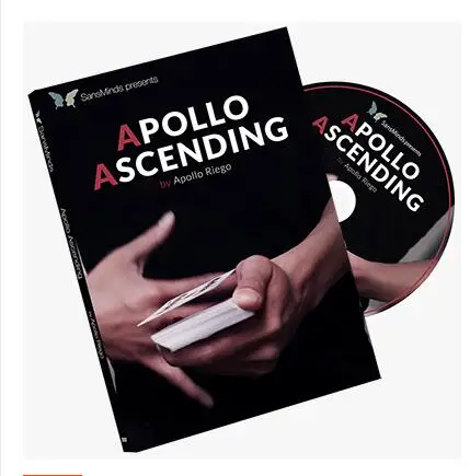 Apollo Ascending (DVD и immick) крупным планом магические трюки карточная магния иллюзии